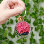 Roze Hydrangeas Sleutelhanger (Hand)