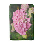Roze hydrangebloemen badmat (Voorkant Verticaal)