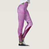 Roze hydrangeenventilatorLeggings Leggings (Rechts)