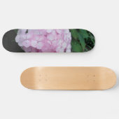 Roze Hydrangia Skateboard (Horizontaal)