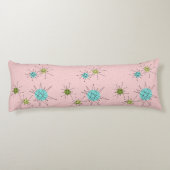 Roze Iconische atoomstartpiloot Lichaamskussen (Achterkant)