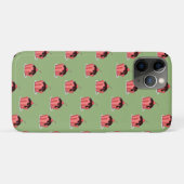 Roze ijsbekertjes op groen Case-Mate iPhone case (Achterkant (horizontaal))