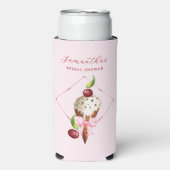 Roze ijskersen rood schepte Vrijgezellenfeest op (Seltzer Voorkant)