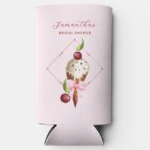 Roze ijskersen rood schepte Vrijgezellenfeest op (Voorkant)