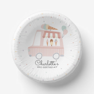 Roze ijskreeft op zaterdag papieren kommen