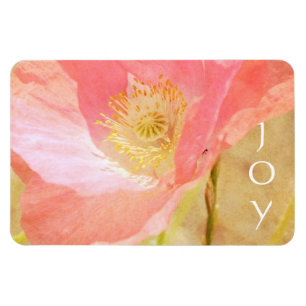 Roze IJsland Poppy Joy Magnet Magneet