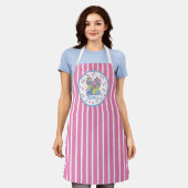 Roze IJsschoot Schort (Gedragen)