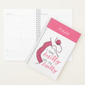 Roze, ik voel me knitty. planner (Display)