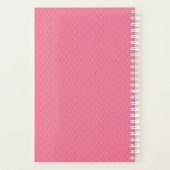 Roze, ik voel me knitty. planner (Achterkant)