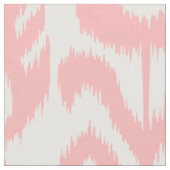 Roze Ikat Pattern Stof (Close Up)