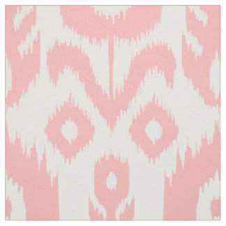 Roze Ikat Pattern Stof