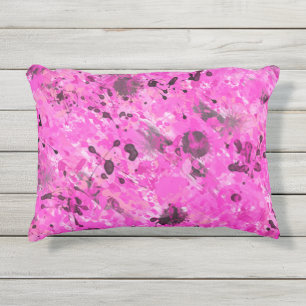 Roze inkt buitenkussen