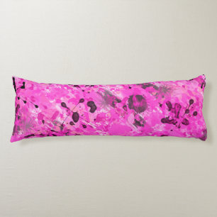 Roze inkt lichaamskussen