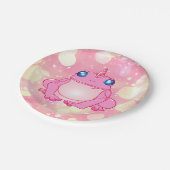 Roze inktviskikkerpapier bord (Gekanteld)