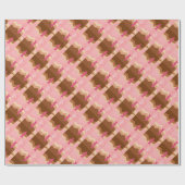 roze internationale vrouwendag cadeaupapier (Vlak)