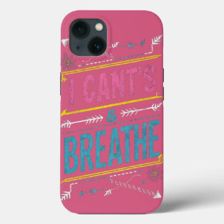 Roze iPhone 13 Hoesje met Lego Stijl