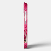 Roze iPhone 13 Hoesje met Lego Stijl (Achterkant / Links)