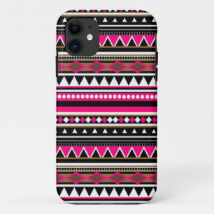 Roze iPhone 5 Hoesje - Aztec Pattern