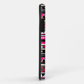 Roze iPhone 5 Hoesje - Aztec Pattern (Achterkant/rechts)