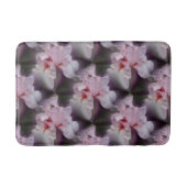 Roze Iris Flower Pattern Badmat (Voorkant)