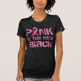 Roze is het nieuwe Black Ribbon Tshirt