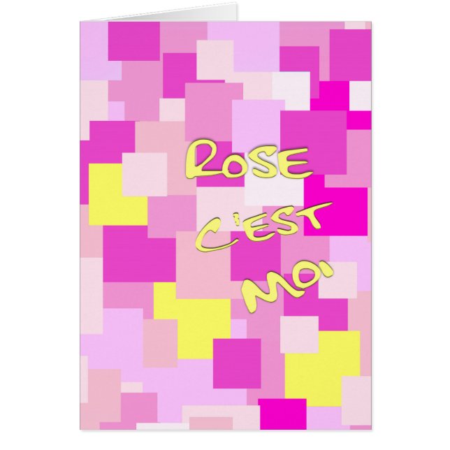 Roze is mij (Voorkant)