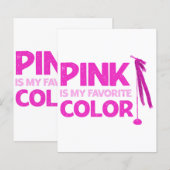 Roze is mijn favoriete kleur (Voorkant / Achterkant)