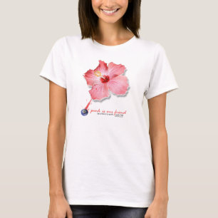 roze is onze vriend t-shirt