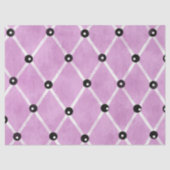 Roze Ivoor Lattice Studs Funky Patroon Decoupage Tissuepapier (Voorkant)