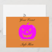 Roze Jack o'lantern Halloween Thunder_Cove (Voorkant / Achterkant)