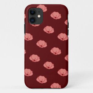 Roze Japanse Chrysanthemum Bloemen iPhone 11 Hoesje