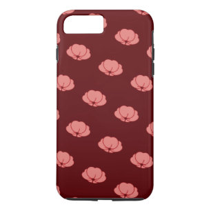 Roze Japanse Chrysanthemum Bloemen iPhone 8 Plus / 7 Plus Hoesje