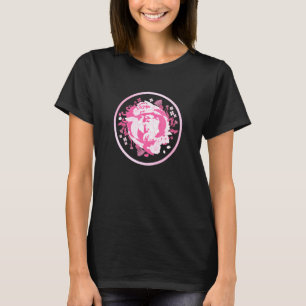 Roze Japanse Tattoo Koi Vis Karper Bloemen Japan T T-shirt