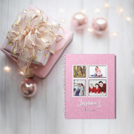 Roze Joyoux Noel Fotoboek Notitieboek