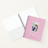 Roze Joyoux Noel Spiral Notitieboek (Binnen)