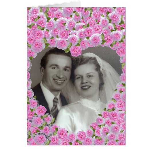 roze Jubileum hart (Voorkant)