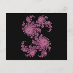 Roze Julia 324048 Briefkaart