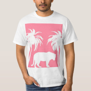 Roze jungle t-shirt