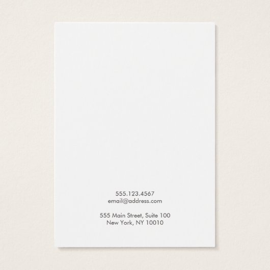 Roze juwelen die DisplayCard verdienen Visitekaartje (Achterkant)