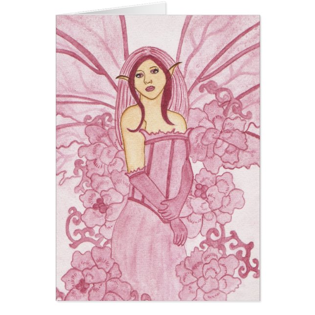 Roze kaart (Voorkant)