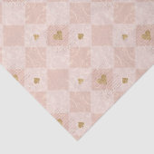  roze kaf- en afspeelkaarteenheden tissuepapier (Detail)