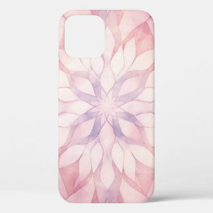 Roze Kaleidoscoop iPhone 12 Hoesje