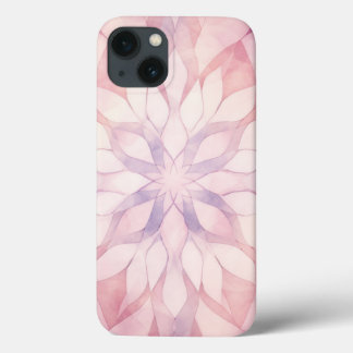 Roze Kaleidoscoop iPhone 13 Hoesje
