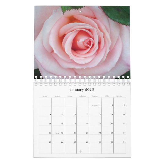 Roze kalender 2011 Floral (Jan 2026)