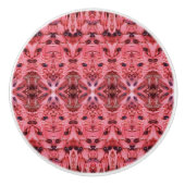 Roze Kant Lade Trek Keramische Knop (Voorkant)