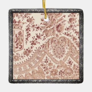 Roze kant Rozen Keramisch Ornament