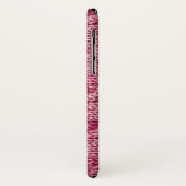 Roze kantelnit Case-Mate iPhone case (Achterkant/links)