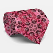 Roze Kanten Das (Opgerold)