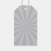 Roze Karate Meisje Verjaardag Cadeaulabel (Achterkant)