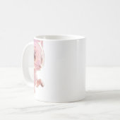 Roze kat bedrukte mok (Voorkant links)